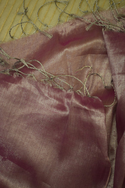 Nabhanya- Mauve Mul-Zari Saree